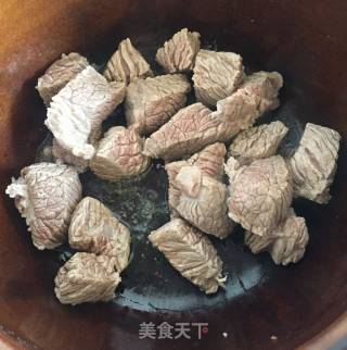 冬日暖阳之  灵芝水煮土豆牛肉的做法步骤：4