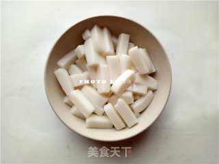 如何做出好吃的照烧年糕的做法步骤：4