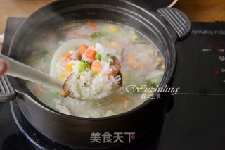 田园海鲜泡饭的做法步骤：7