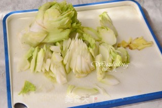 儿菜炒小墨鱼的做法步骤：3
