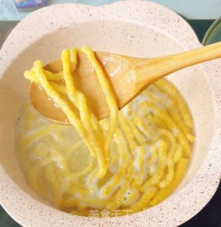 如何制作羊肉南瓜面线的做法步骤：9