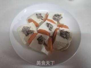 肉末蒸豆腐的做法步骤：5