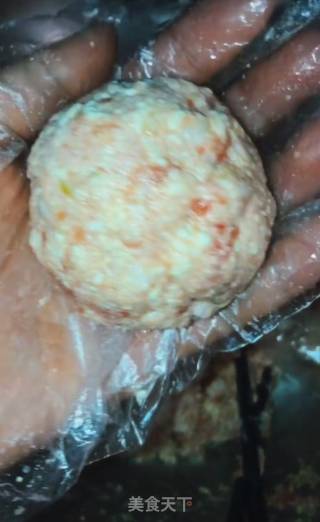 红烧肉丸子的做法步骤：7