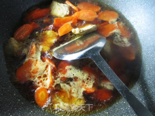 胡萝卜烧大排的做法步骤：8