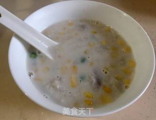 幸福感爆炸之  香芋玉米露的做法步骤：9