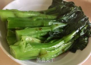 快手小菜之  白灼菜心的做法步骤：6