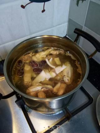 鸡汤米粉的做法步骤：4