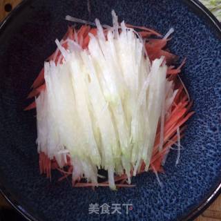 响油萝卜丝的做法步骤：3