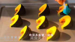 香烤南瓜的做法步骤：2