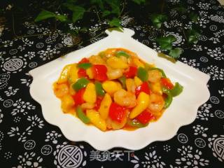 芒果虾仁的做法步骤：14