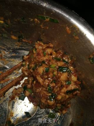 面筋塞肉的做法步骤：3