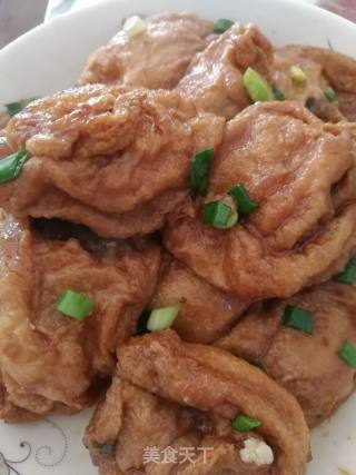 面筋塞肉的做法步骤：10