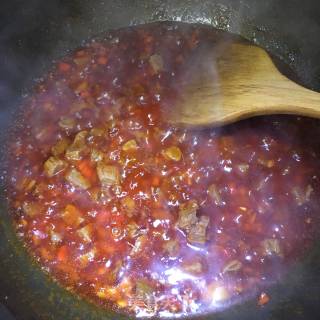 香辣牛肉酱的做法步骤：11