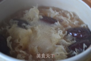冰糖银耳的做法步骤：6