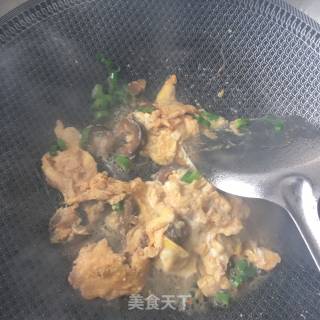 海参滑蛋的做法步骤：15