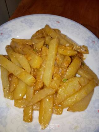 蛋黄炖土豆的做法步骤：7