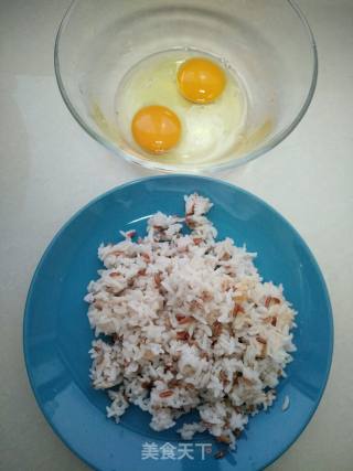 海参蔬菜炒饭的做法步骤：5