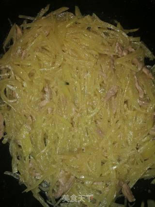 清炒土豆丝的做法步骤：6