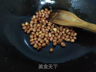 陈醋苦菊花生的做法步骤：1