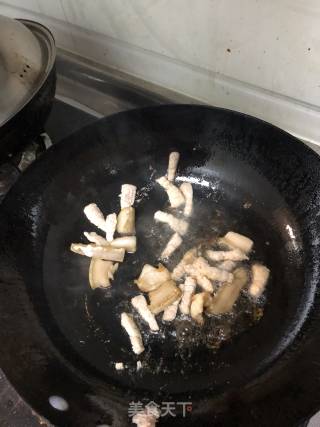 豆芽炒粉丝的做法步骤：4