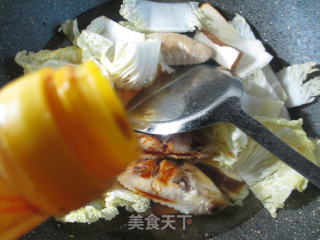 香干中翅烧大白菜的做法步骤：8