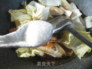 香干中翅烧大白菜的做法步骤：10