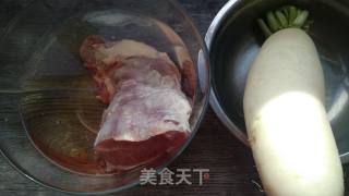 萝卜炒牛肉的做法步骤：1