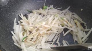 萝卜炒牛肉的做法步骤：15