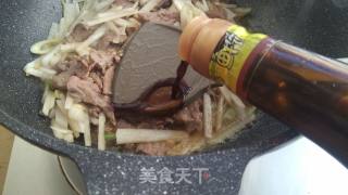 萝卜炒牛肉的做法步骤：16