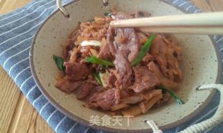 萝卜炒牛肉的做法步骤：19