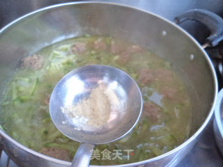 牛肉丸萝卜丝汤的做法步骤：10