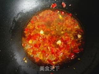 蒜苗烧鸭血的做法步骤：8