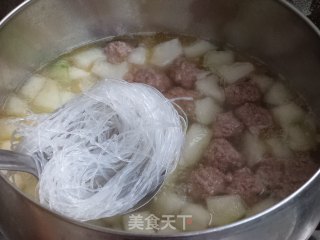 冬瓜丸子汤的做法步骤：7
