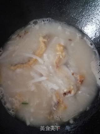 萝卜丝煮鱼的做法步骤：8