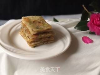 牛肉葱油千层饼的做法步骤：12