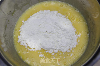 蒸戚风蛋糕的做法步骤：3