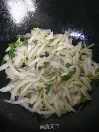 素炒菜白的做法步骤：5