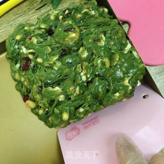 网红抹茶雪花酥的做法步骤：7