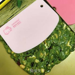 网红抹茶雪花酥的做法步骤：8