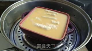 虾皮豆腐鸡蛋羹的做法步骤：9