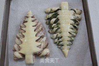 圣诞树面包的做法步骤：17