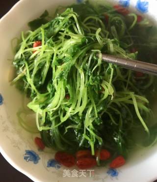 冬日幸福之  盐水益母草的做法步骤：9