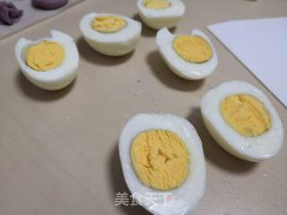 鸡蛋沙拉紫薯曲奇的做法步骤：2