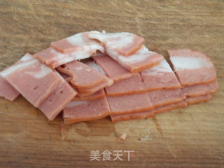 培根炒圆白菜的做法步骤：4