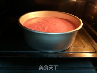 火龙果戚风蛋糕的做法步骤：21