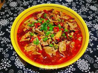 水煮牛肉的做法步骤：18