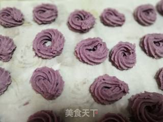紫薯曲奇饼干的做法步骤：9
