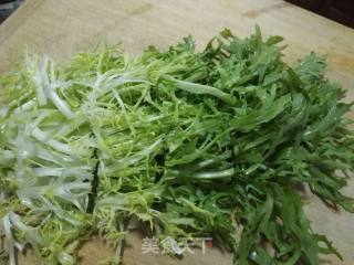 芝麻酱拌苦菊的做法步骤：2