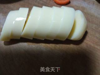虾仁玉子豆腐的做法步骤：5