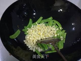 玉米荷兰豆的做法步骤：8